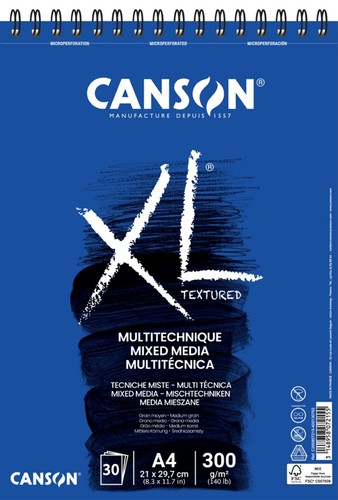 Canson studienblock mixed - xl,