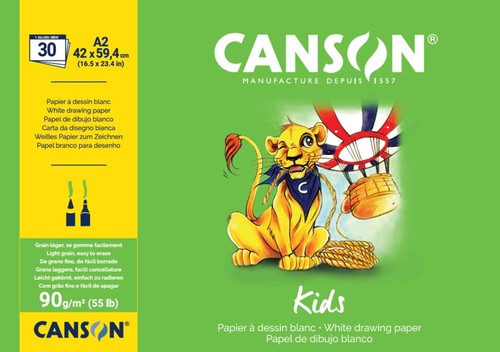 Canson zeichenblock kids - kids,, din