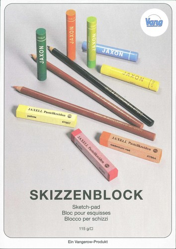 Skizzenblock pastellkreide - skizzenblock,